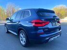 2021 Bmw X3 Xdrive30e Синий vin: 5UXTS1C08M9F18949