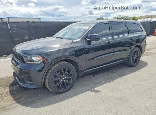 1C4RDHDG0LC170962 2020 DODGE DURANGO Черный Передняя левая четверть