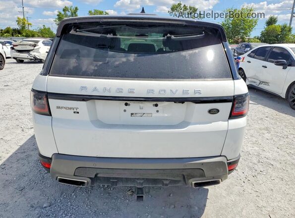 SALWG2SU0NA203109 2022 LAND ROVER RANGE Белый Вид салона спереди