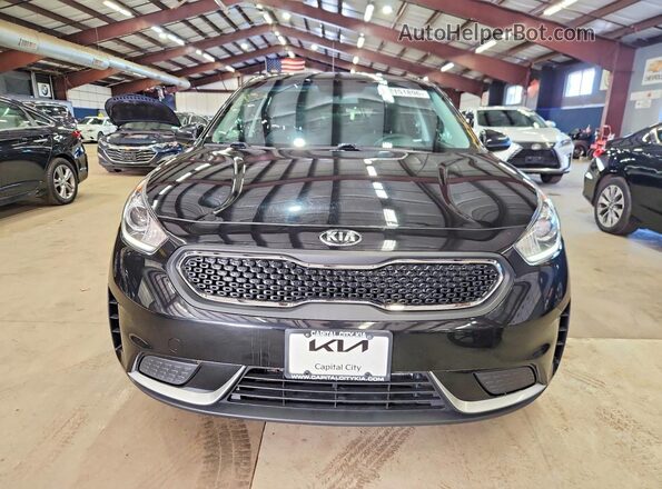 KNDCB3LC0J5139306 2018 KIA NIRO Черный Вид сзади