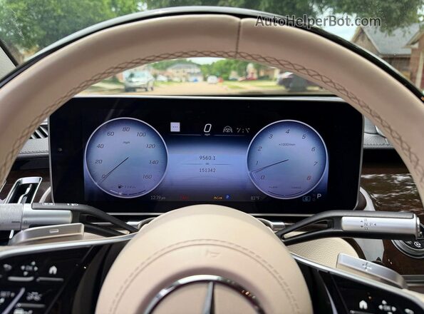 W1K6G7GB6MA045696 2021 MERCEDES-BENZ S Белый Панорамный вид салона 360°