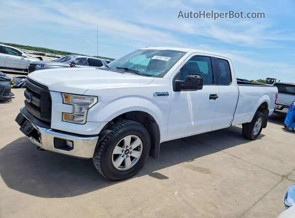 1FTEX1EF6GKE66812 2016 FORD F150 Белый Передняя левая четверть