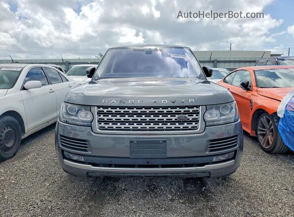 SALGS2FV8HA325405 2017 LAND ROVER RANGE Серый Вид сзади