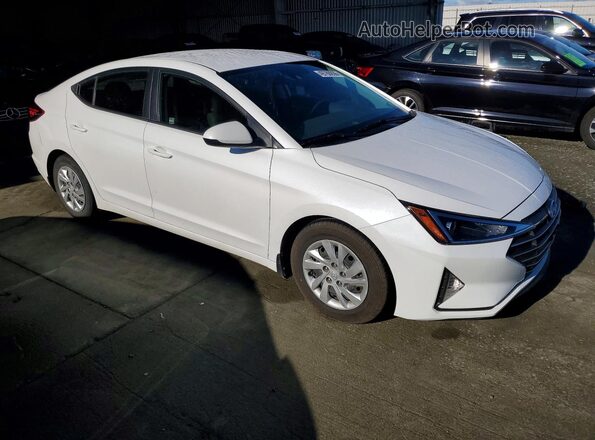 5NPD74LF2LH603723 2020 HYUNDAI ELANTRA White Widok z przodu