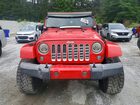 2016 Jeep Wrangler Unlimited Sahara Красный vin: 1C4BJWEGXGL115678
