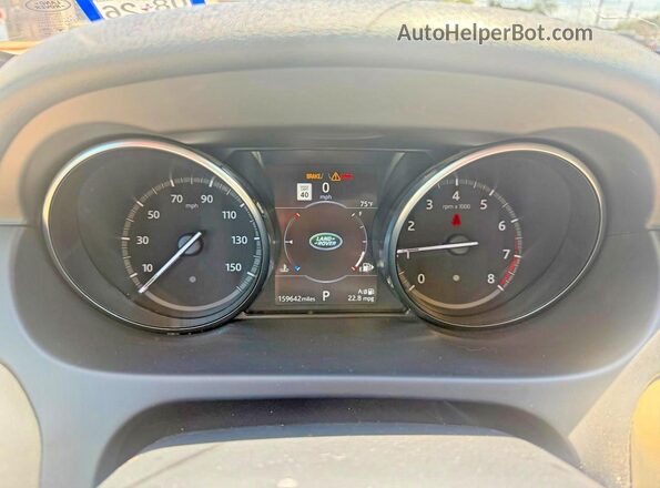 SALCR2RX3JH749904 2018 LAND ROVER DISCOVERY Черный Вид щитка приборов
