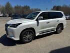 2018 Lexus Lx 570 White vin: JTJHY7AX2J4263193