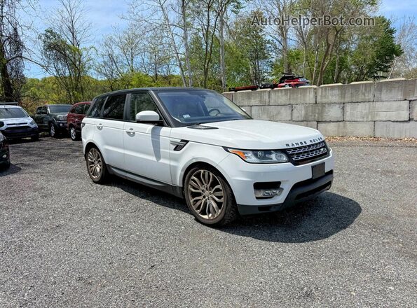 SALWR2PF0GA595645 2016 LAND ROVER RANGE ROVER White Задня ліва чверть