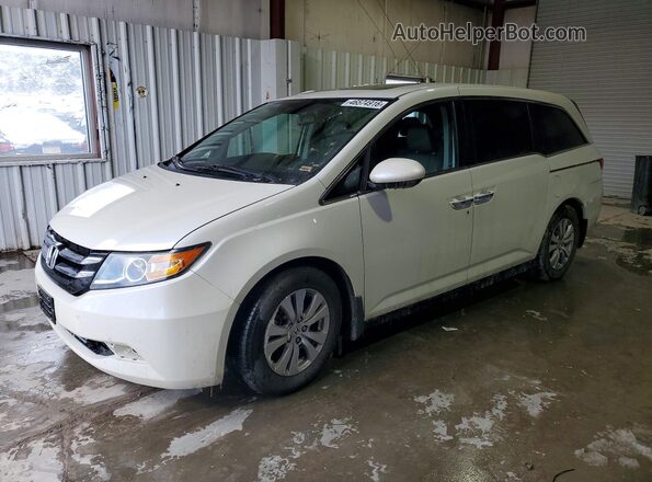 5FNRL5H67GB057604 2016 HONDA ODYSSEY Белый Задняя левая четверть