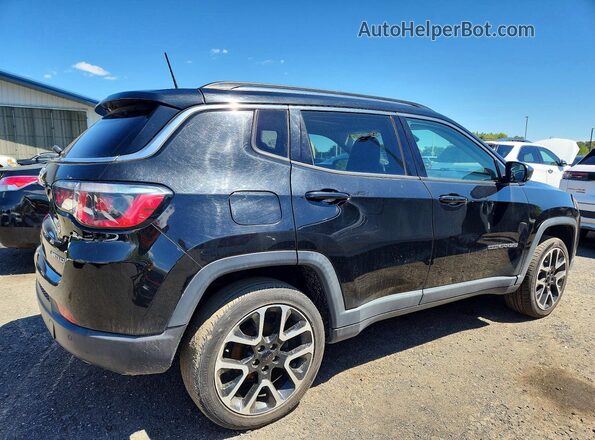 3C4NJDCB7JT315292 2018 JEEP COMPASS Черный Передняя правая четверть