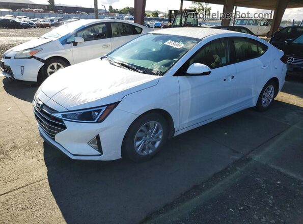 5NPD74LF2LH603723 2020 HYUNDAI ELANTRA White Tył lewy