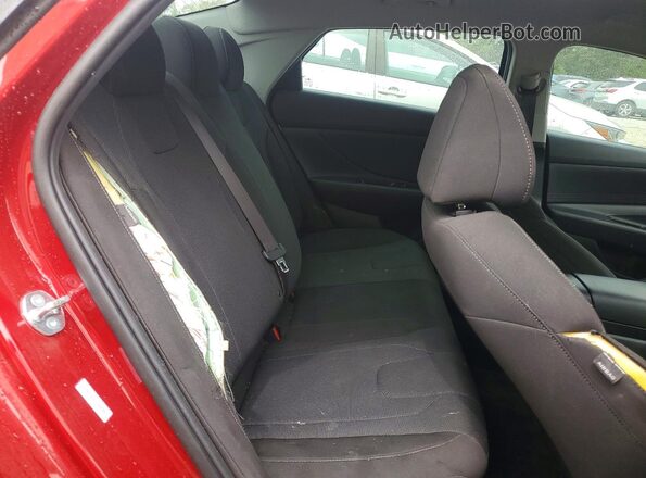 KMHLL4DGXSU968729 2025 HYUNDAI ELANTRA Красный Вид задних сидений