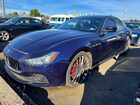 2016 Maserati Ghibli S Blue vin: ZAM57RSA7G1168911