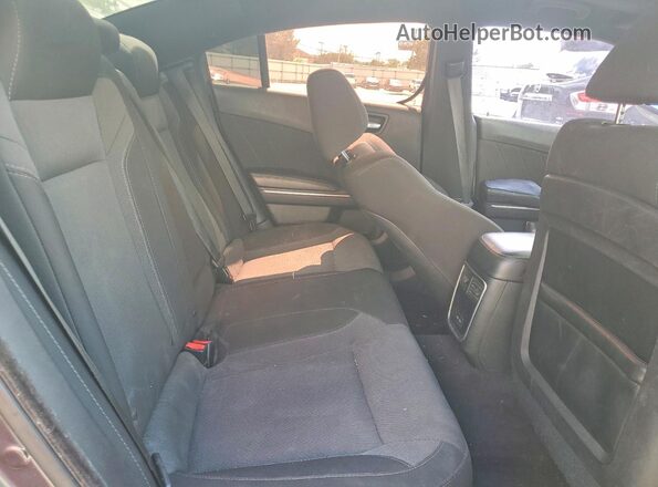 2C3CDXCT3GH258037 2016 DODGE CHARGER Зеленый Вид задней части салона