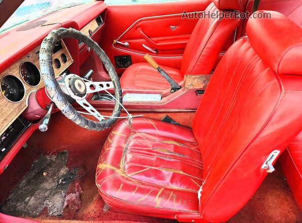8F02Y260164 1978 FORD MUSTANG Black Vista interior delantera