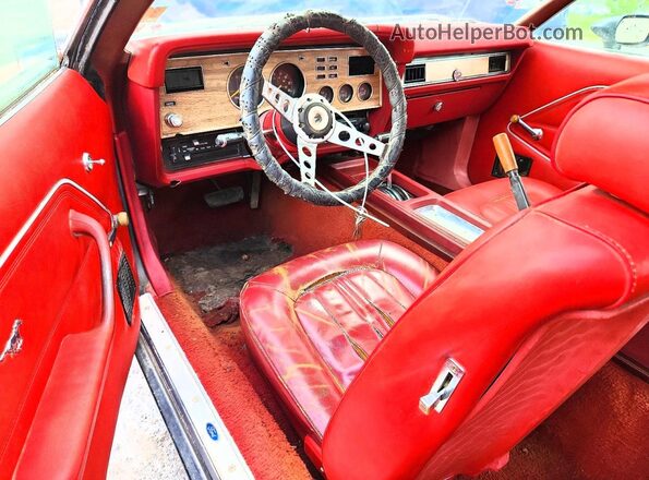 8F02Y260164 1978 FORD MUSTANG Black Vista del salpicadero