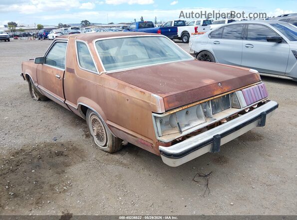 8K93T237269 1978 FORD FAIRMONT Brown Trasero izquierdo