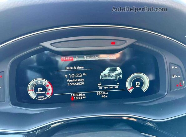 WA1LXAF75MD010227 2021 AUDI Q7 Серебряный Вид сзади