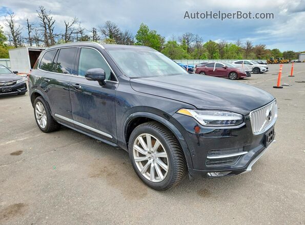 YV4A22PL8J1194327 2018 VOLVO XC90 Черный Вид спереди