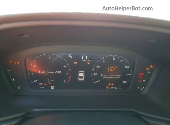 1HGCY1F24SA019752 2025 HONDA ACCORD Red Widok tylnych siedzeń