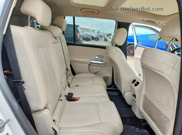 W1N4M4GB1MW088847 2021 MERCEDES-BENZ GLB-CLASS Белый Вид задней части салона