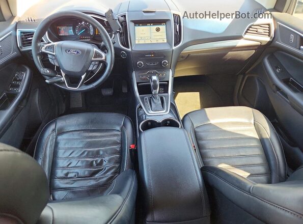 2FMPK4J99JBC61071 2018 FORD EDGE Белый Вид щитка приборов