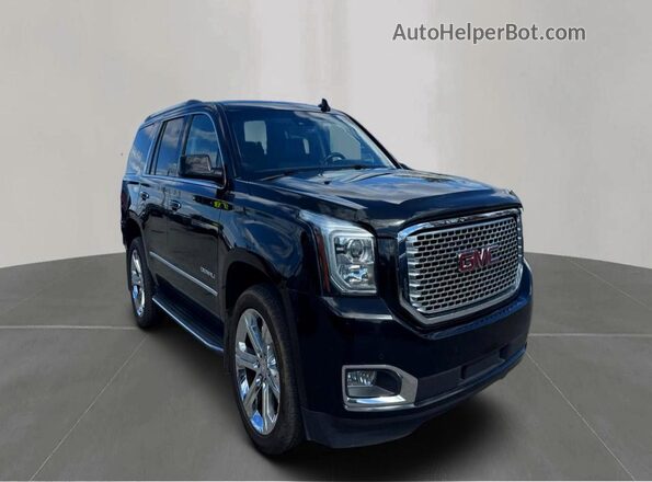 1GKS2CKJ1HR262907 2017 GMC YUKON Черный Передняя левая четверть