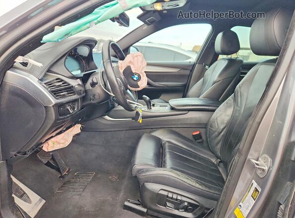 5UXKU0C59K0S97436 2019 BMW X6 Серый Вид панели приборов
