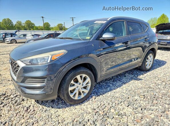 KM8J3CA41KU911010 2019 HYUNDAI TUCSON Черный Задняя левая четверть