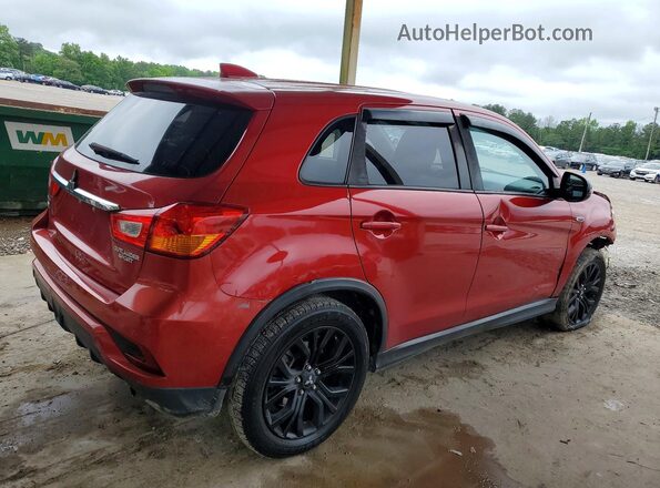 JA4AP3AU6JZ031358 2018 MITSUBISHI OUTLANDER Red Przód prawy