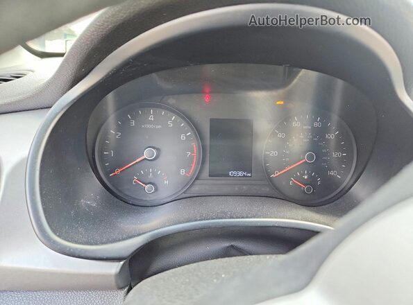 3KPA24AD7LE273665 2020 KIA RIO Серый Вид задних сидений