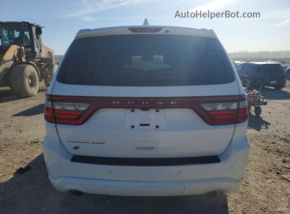 1C4RDJDG6KC836471 2019 DODGE DURANGO Белый Вид салона спереди