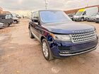 2016 Land Rover Range Rover Hse Синий vin: SALGS2VF5GA263311