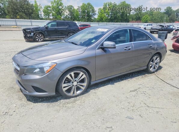 WDDSJ4EB0GN291805 2016 MERCEDES-BENZ CLA-CLASS Silver წინა მარცხენა ხედი სამი მეოთხედიდან
