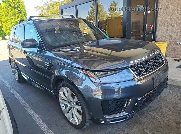 SALWR2SU8LA746490 2020 LAND ROVER RANGE Gray Vista tres cuartos delantera izquierda