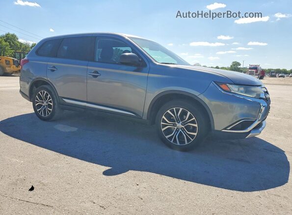 JA4AZ3A30JJ005550 2018 MITSUBISHI OUTLANDER Серый Вид спереди