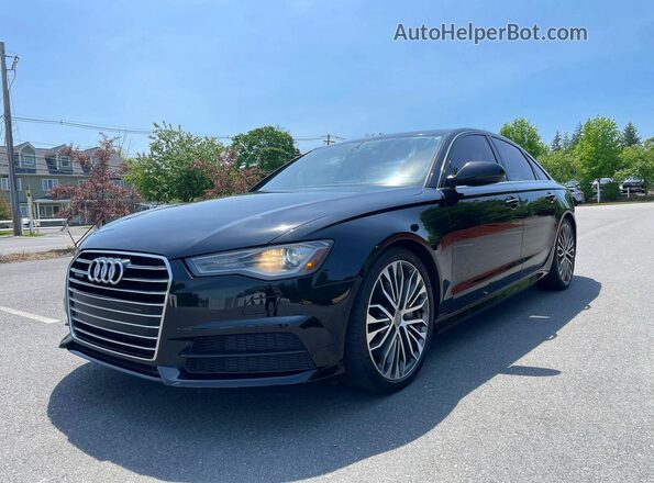 WAUF8AFC1JN033309 2018 AUDI A6 Черный Задняя правая четверть