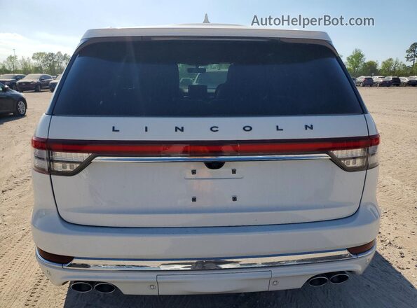 5LMYJ9YY7LGL15526 2020 LINCOLN AVIATOR Белый Вид салона спереди