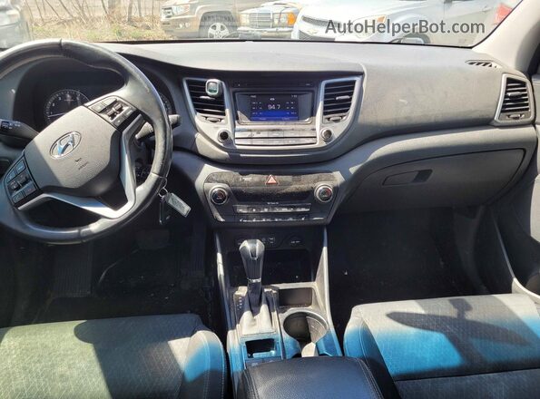 KM8J3CA2XGU213534 2016 HYUNDAI TUCSON Синий Вид задних сидений