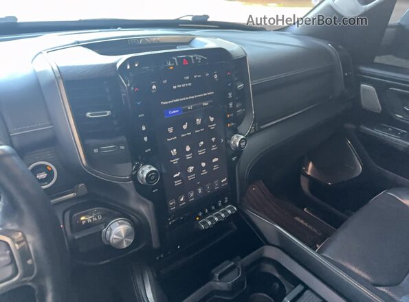 1C6RREHT6KN683294 2019 RAM 1500 White Vista de la etiqueta del VIN