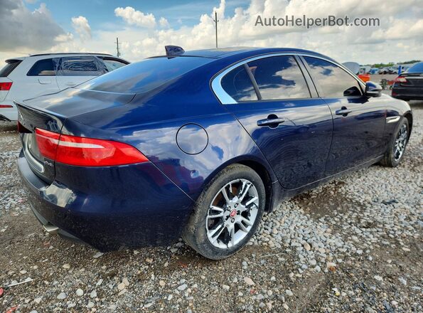SAJAD4FX4JCP34355 2018 JAGUAR XF Blue Delantero derecho