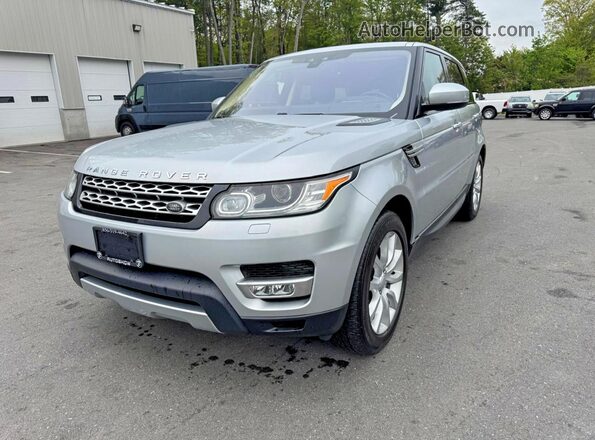 SALWR2FK1HA128878 2017 LAND ROVER RANGE ROVER Silver Vista tres cuartos delantera izquierda