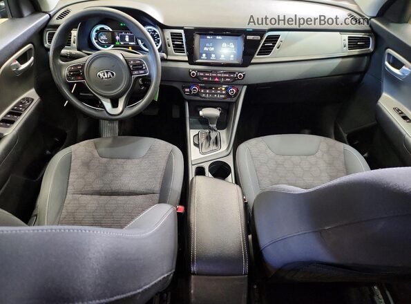 KNDCB3LC0J5139306 2018 KIA NIRO Черный Вид щитка приборов