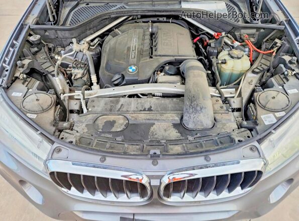 5UXKU0C59K0S97436 2019 BMW X6 Серый Вид подкапотного пространства
