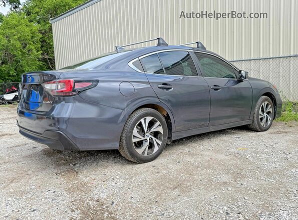 4S3BWAD66N3019010 2022 SUBARU LEGACY Gray Widok z przodu