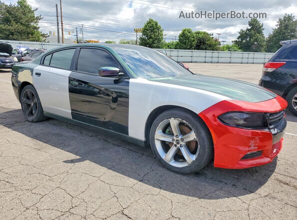 2C3CDXCT3GH258037 2016 DODGE CHARGER Зеленый Вид спереди