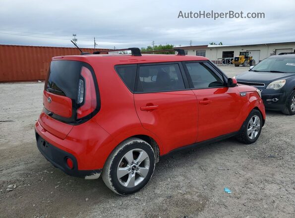 KNDJN2A21K7639208 2019 KIA SOUL Красный Передняя правая четверть
