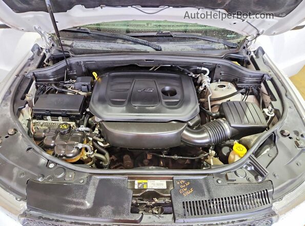 1C4RDJFG8KC827574 2019 DODGE DURANGO Белый Вид подкапотного пространства