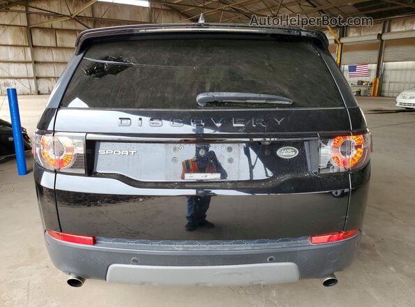 SALCP2FX9KH808305 2019 LAND ROVER DISCOVERY Black წინა სალონის ხედი