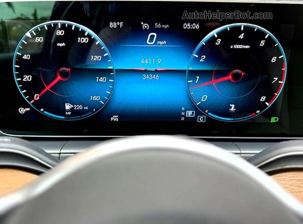 4JGFB4JB5NA765004 2022 MERCEDES-BENZ GLE Blue Вид задніх сидінь